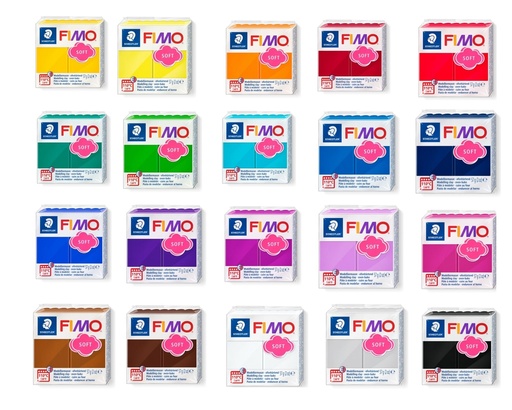 [8250] PATE FIMO SOFT BASE ASS. DE 20