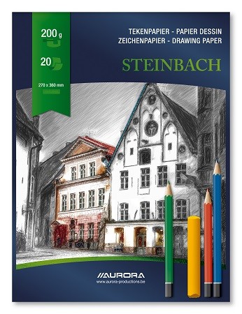 [1325] BLOC DESSIN STEINBACH 27X36, 200G