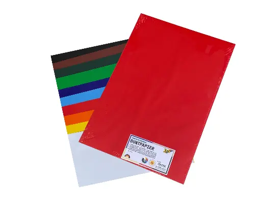 [2357] GLANZEND PAPIER 35X50CM, 50 VELLEN