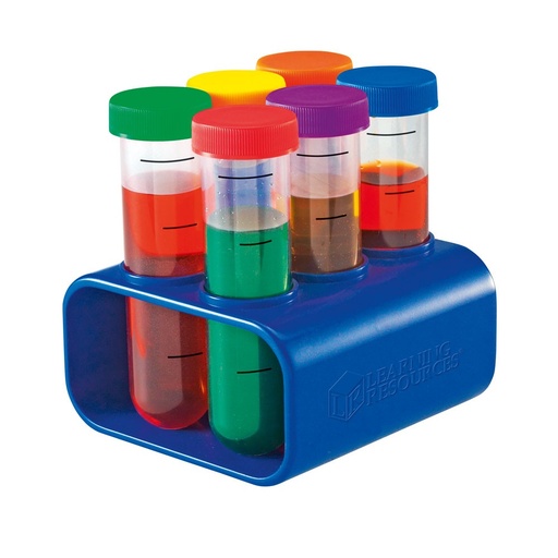 [LR2788] GROSSE REAGENZGLAS, 6ER-SET