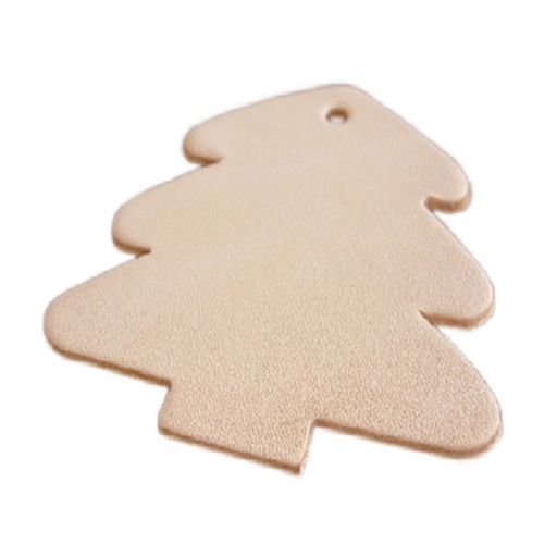 [848805] FORMES EN CUIR SAPINS, LOT DE 15