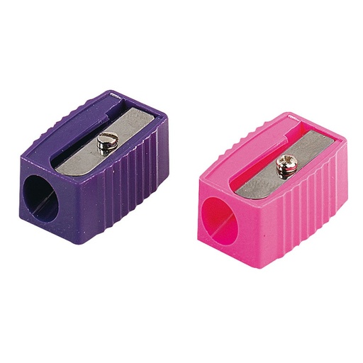 [5610B] TAILLE-CRAYONS PLASTIQUE, lot de 24