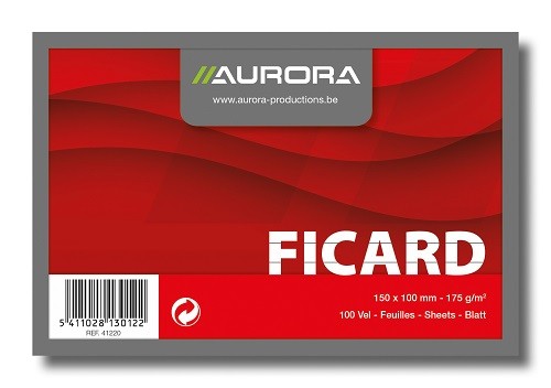 [0815] FICHES 100X150 5MM /100