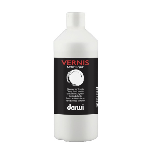 [5096] WATER-BASED ACRYLIC VARNISH 500ML
