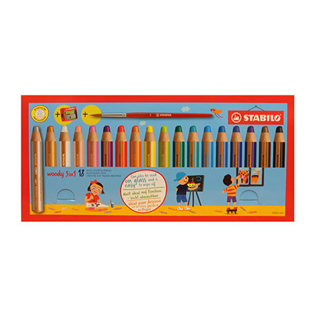[5278] WOODY PENCILS, BOX OF 18