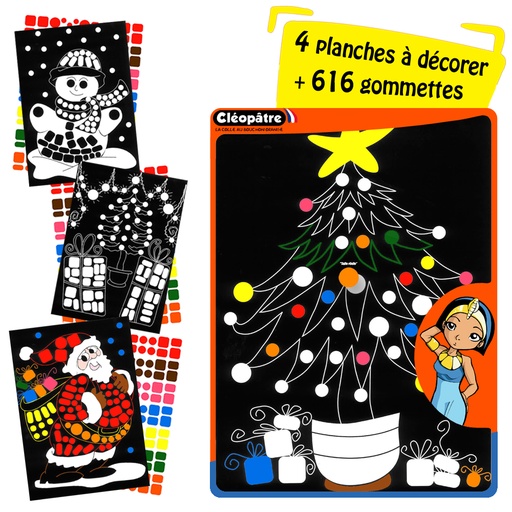 [82953] CHRISTMAS BOARD ADHESIVE STICKERS