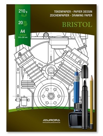 [1326] BLOC BRISTOL A4 / 20F.
