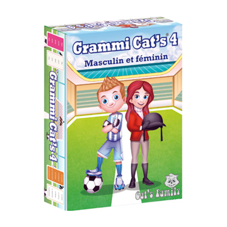 [C596] GRAMMI CAT'S 4 - MASCULIN-FEMININ, LE JEU DE CARTES