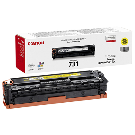 [CAN20169] CARTOUCHE CANON LAZER 731 JAUNE