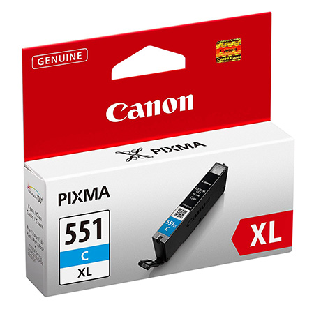 [6444B001] CANON 551XL CYAN CARTRIDGE