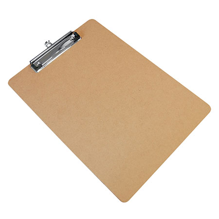 [01845] PLAQUE A  PINCE  A4 EN BOIS