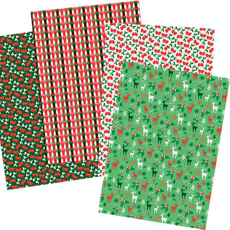 [22447] A4 CHRISTMAS PAPER, 96 SHEETS