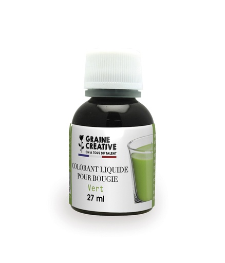 [842703] COLORANT BOUGIE VERT 27ML