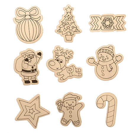 [8005] CHRISTMAS MAGNETS TO DECORATE/9