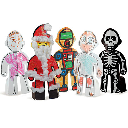 [99004] Pappfiguren, 50er-Set
