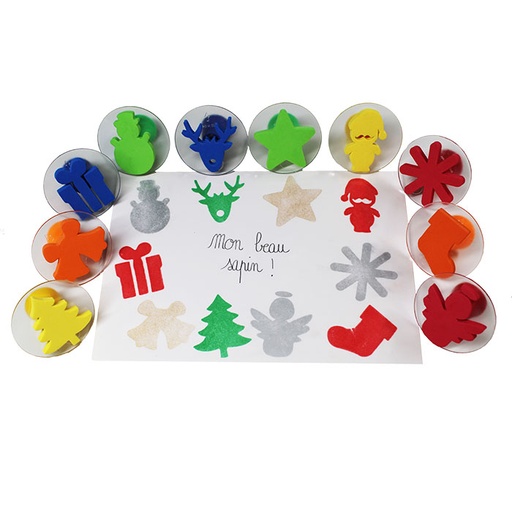 [507826] MEIN SCHÖNER TANNENBAUM, SET MIT 10 STEMPELN