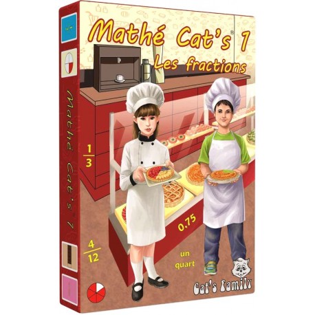 [C516] MATHE CAT'S FRACTIONS, DAS KARTENSPIEL