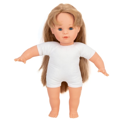 [9392] POUPÉE FILLE EUROPÉENNE, 35CM