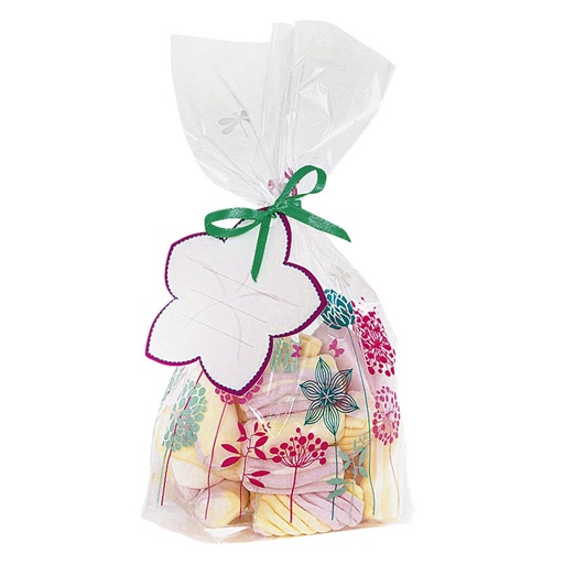 [2234] CELLO BLOEMTASJES 15X24CM, VERPAKKING VAN 10