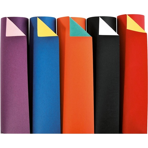 [2041] ZWEIFARBIGER KARTON 50X32,5CM, 50 BLÄTTER