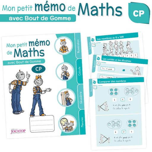 [JC6070] MIJN KLEINE WISKUNDE MEMO, 1E BASISSCHOOL