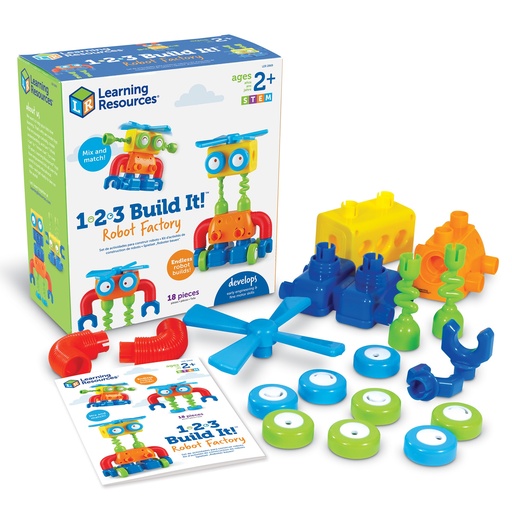 [LER2869] 1-2-3, BUILD! ROBOTS