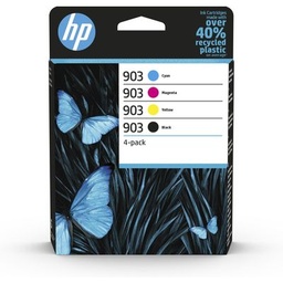 [HP6Z73AE] CARTOUCHES HP903 PACK 4 COULEURS