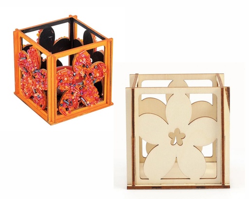[80427] Flower Candle Holder