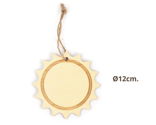 [80440] HIMMLISCHE FORM: HOLZSONNE