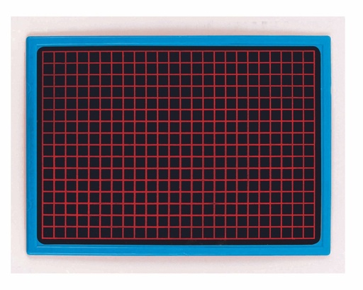 [5808] ZWARTE PLASTIC LEISTEEN