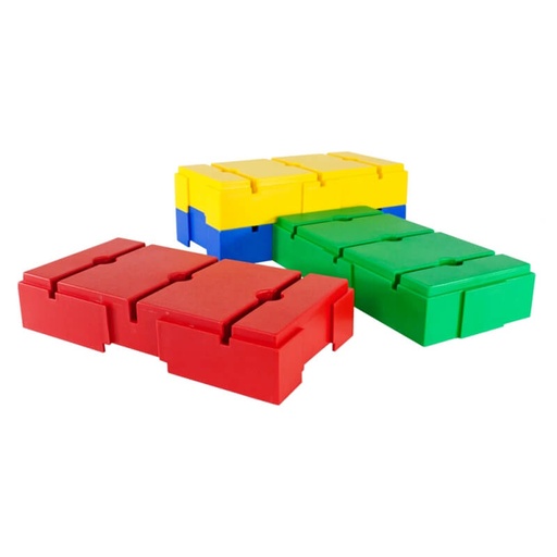 [9669] BRIQUES DE MOTRICITE,LOT DE 4 ASS.