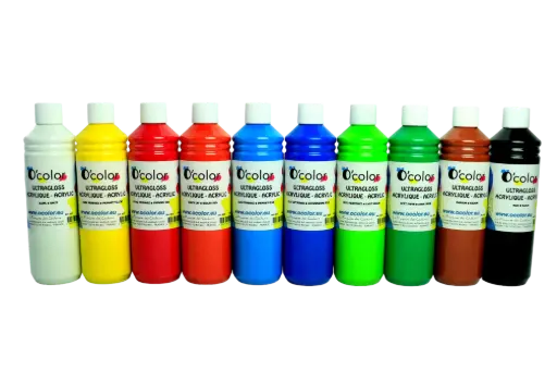 [502815] COUL.ACRYLIQUE BRILLANTE 12X500CC
